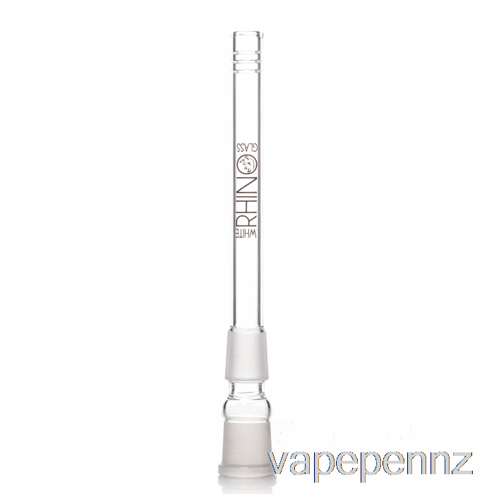 White Rhino 19/19 Glass Downstem 6inch VAPE NZ